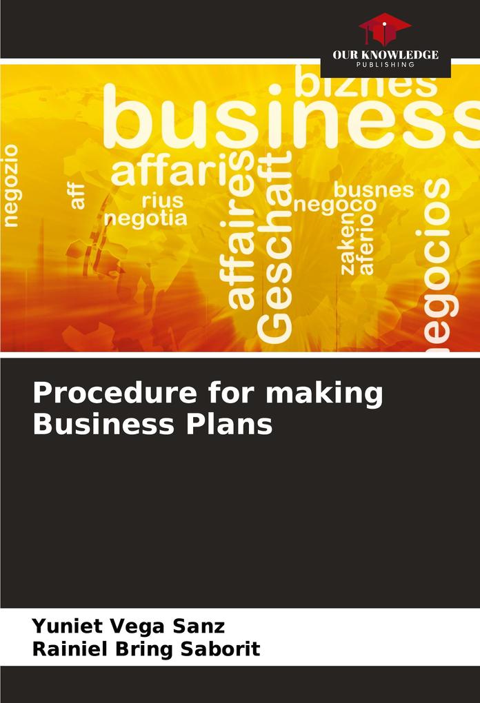 Procedure for making Business Plans
