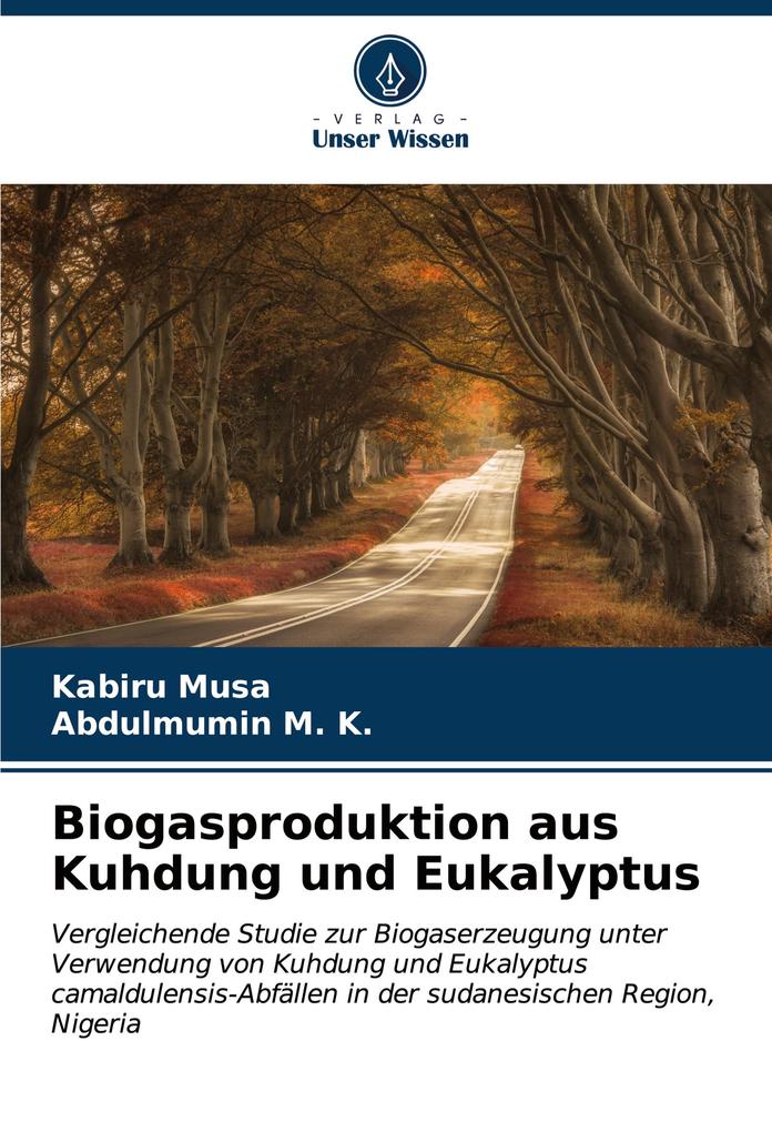 Biogasproduktion aus Kuhdung und Eukalyptus