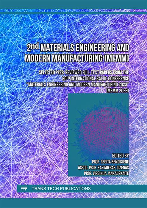 2nd Materials Engineering and Modern Manufacturing (MeMM)