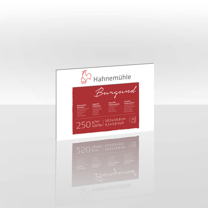Hahnemühle Papier Burgund 105 x 148 250 g/m²