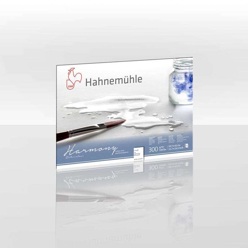Hahnemühle Papier Harmony Watercolour DIN A 3 300 g/m²