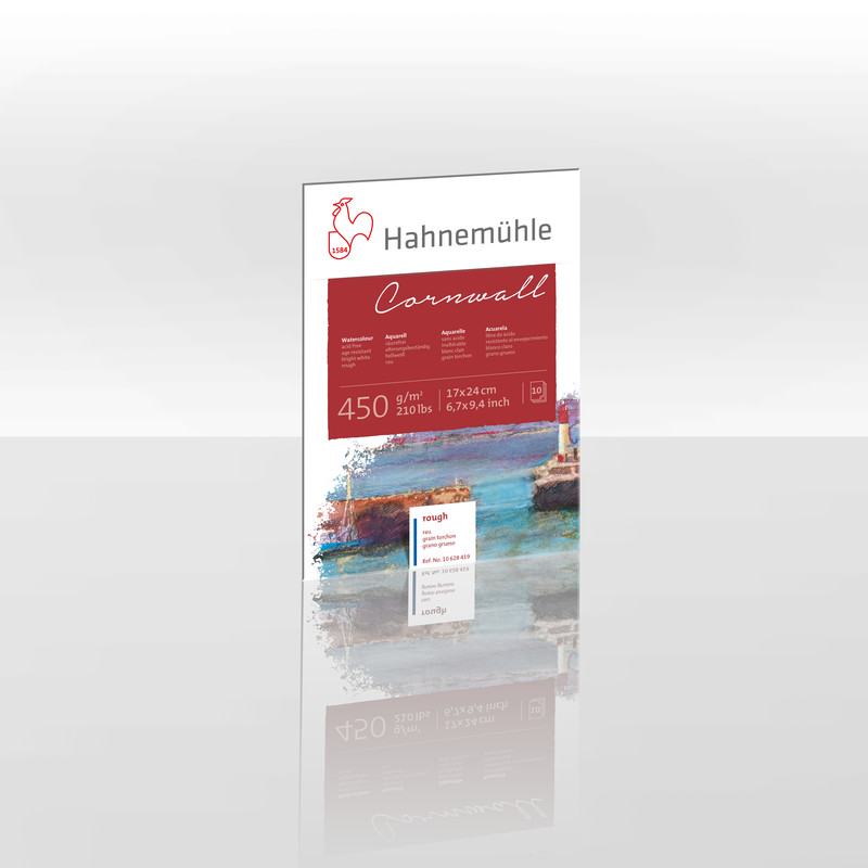 Hahnemühle Papier Cornwall 17 x 24 cm 450 g/m²