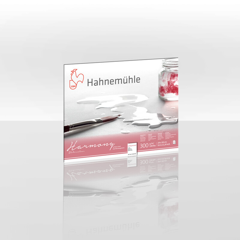 Hahnemühle Papier Harmony Watercolour 24 x 30 cm 300 g/m²
