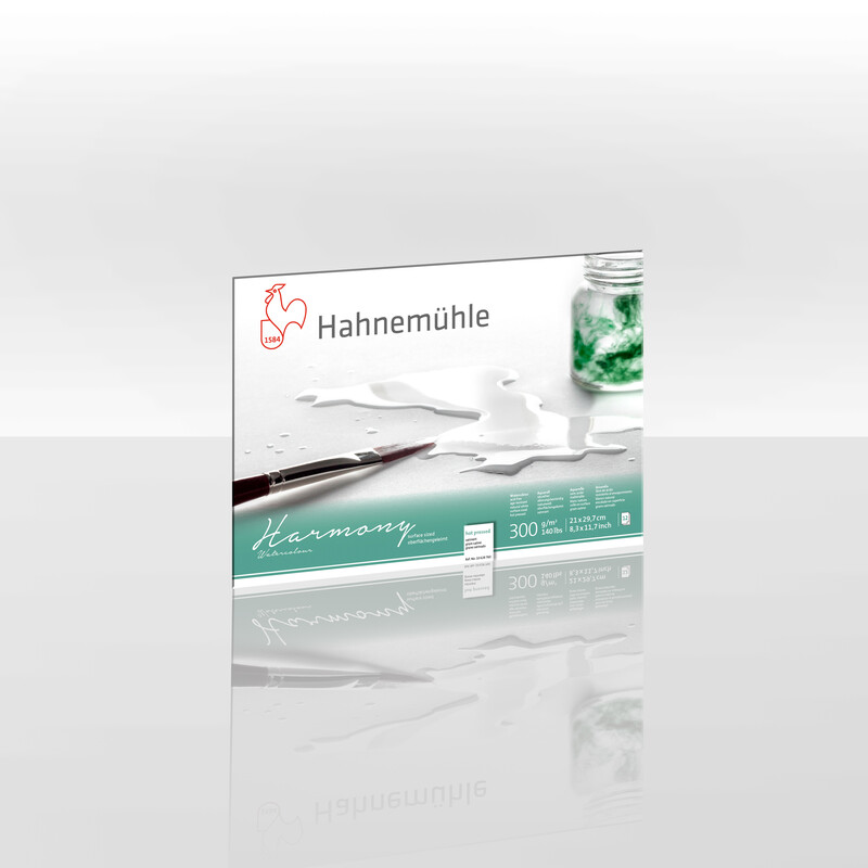 Hahnemühle Papier Harmony Watercolour DIN A 4 300 g/m²
