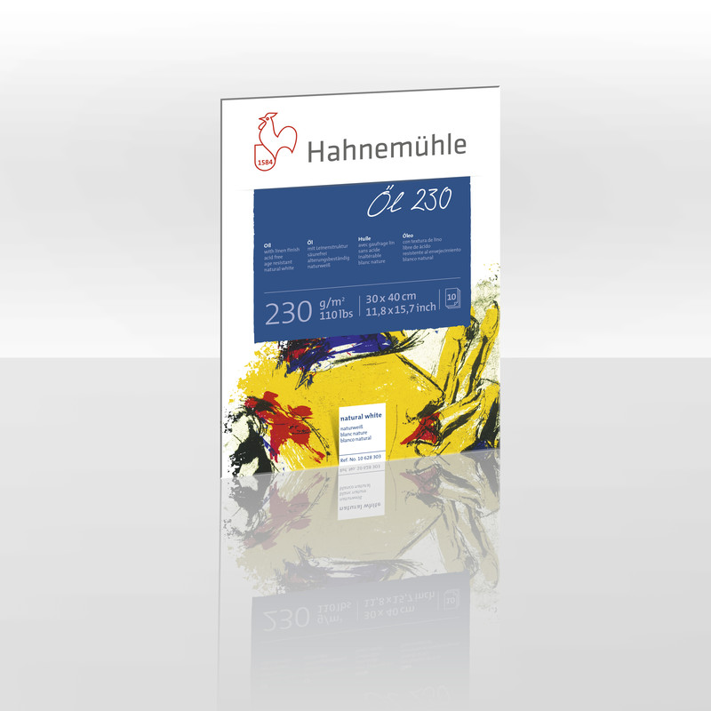 Hahnemühle Papier Öl 230 30 x 40 cm 230 g/m²