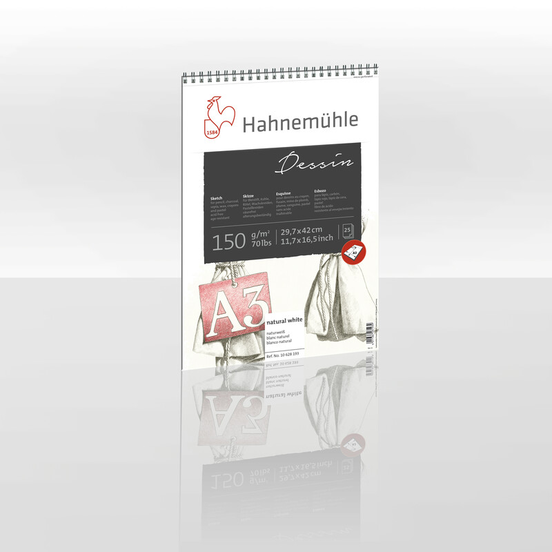 Hahnemühle Papier Dessin DIN A 3 150 g/m²