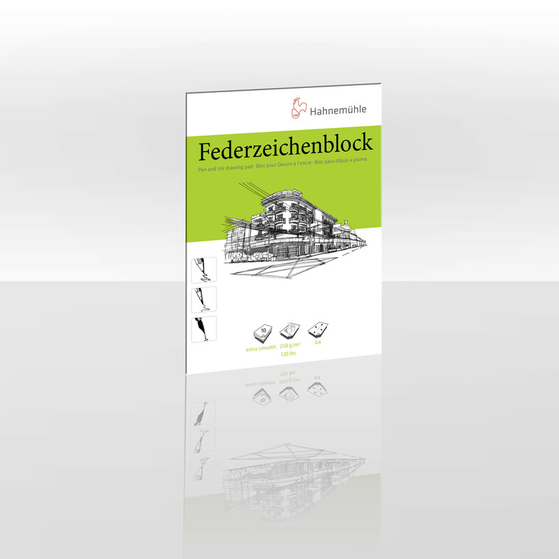 Hahnemühle Papier Federzeichenblock DIN A 4 250 g/m²