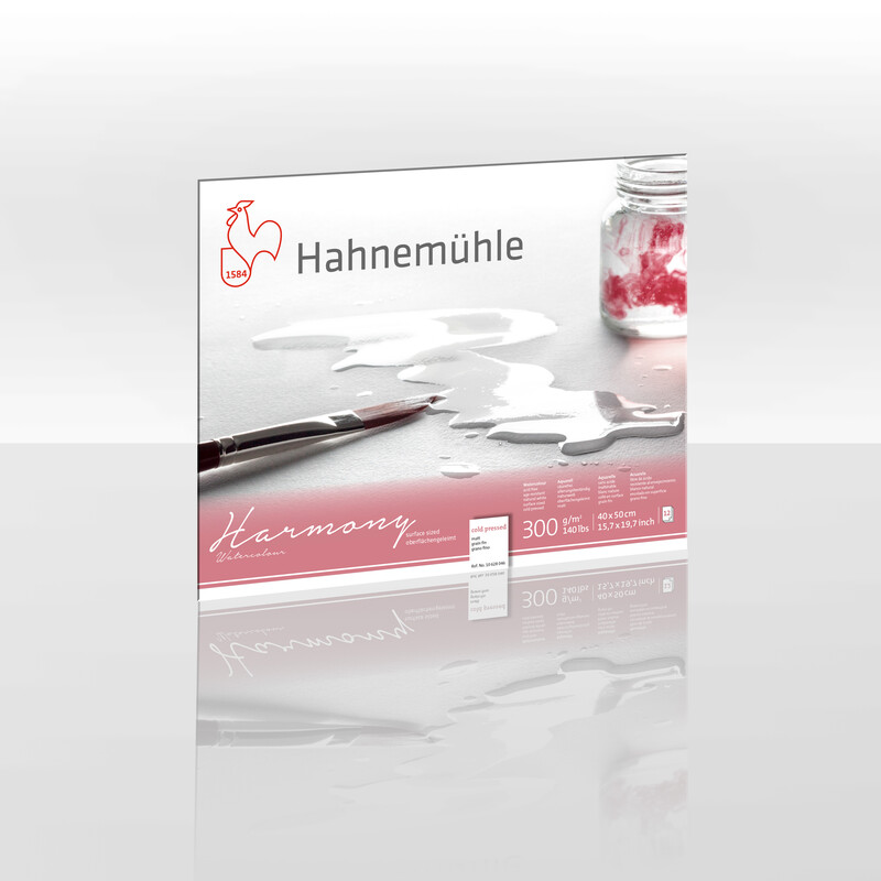 Hahnemühle Papier Harmony Watercolour 40 x 50 cm 300 g/m²
