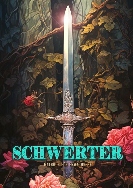 Swords Coloring Book for Adults