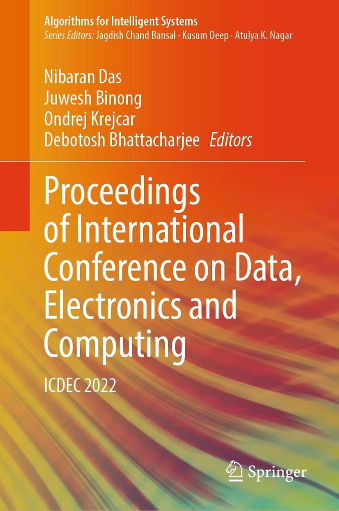 Proceedings of International Conference on Data Electronics and Computing
