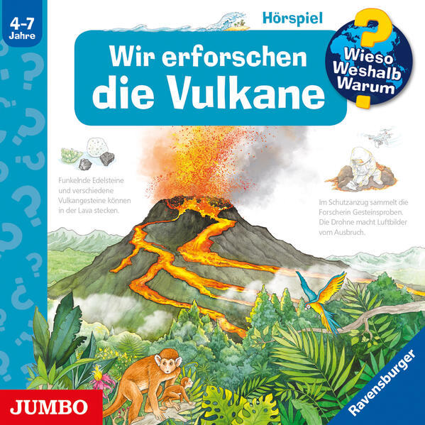 Wieso? Weshalb? Warum? Wir erforschen die VulkaneAudio-CD