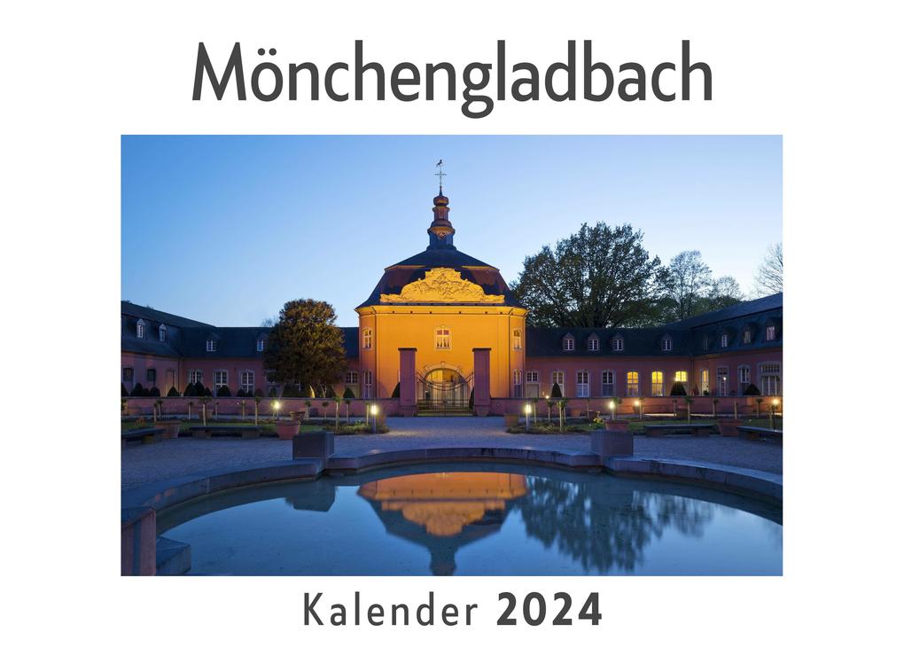 Mönchengladbach (Wandkalender 2024 Kalender DIN A4 quer Monatskalender im Querformat mit Kalendarium Das perfekte Geschenk)
