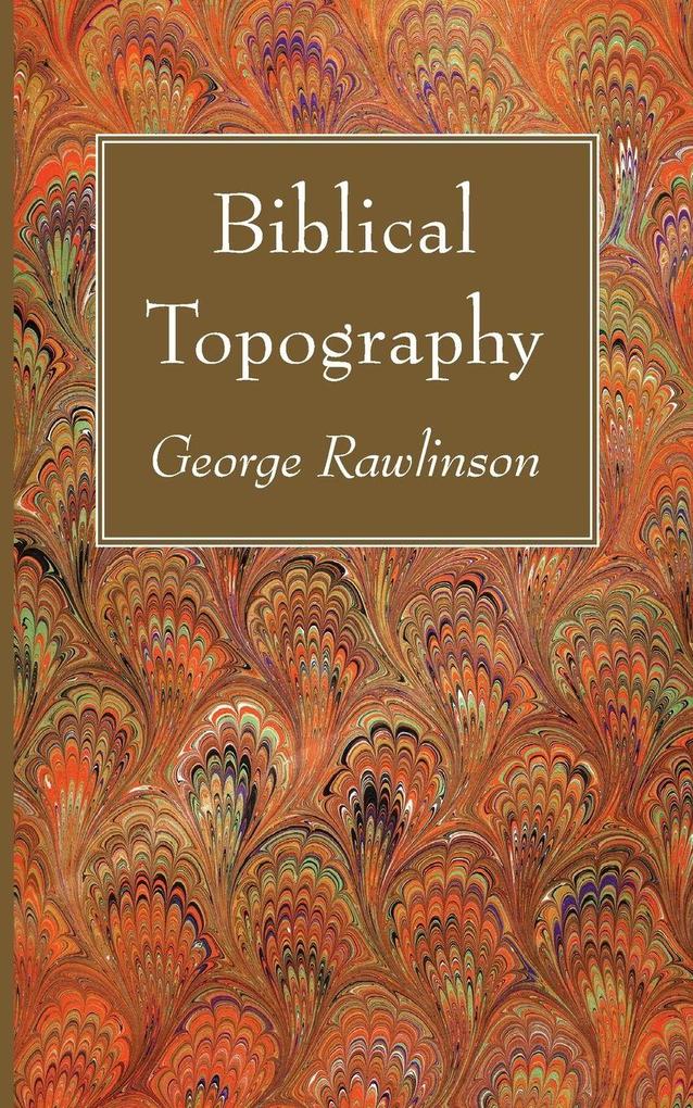 Biblical Topography