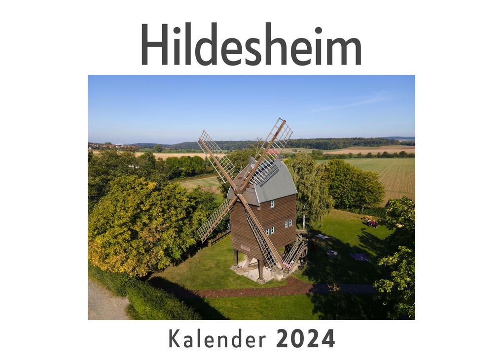Hildesheim (Wandkalender 2024 Kalender DIN A4 quer Monatskalender im Querformat mit Kalendarium Das perfekte Geschenk)