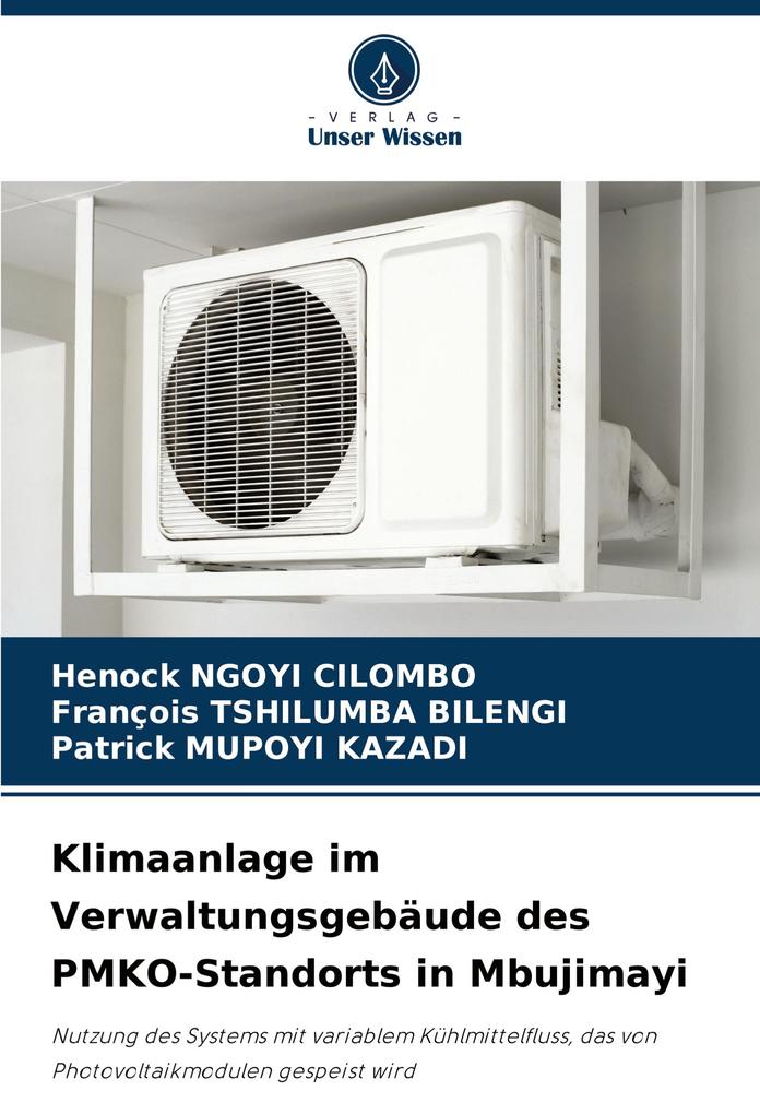 Klimaanlage im Verwaltungsgebäude des PMKO-Standorts in Mbujimayi