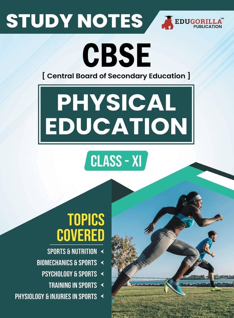 CBSE (Central Board of Secondary Education) Class XI Commerce - Physical Education Topic-wise Notes | A Complete Preparation Study Notes with Solved MCQs