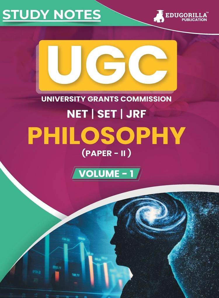 UGC NET Paper II Philosophy (Vol 1) Topic-wise Notes (English Edition) | A Complete Preparation Study Notes with Solved MCQs
