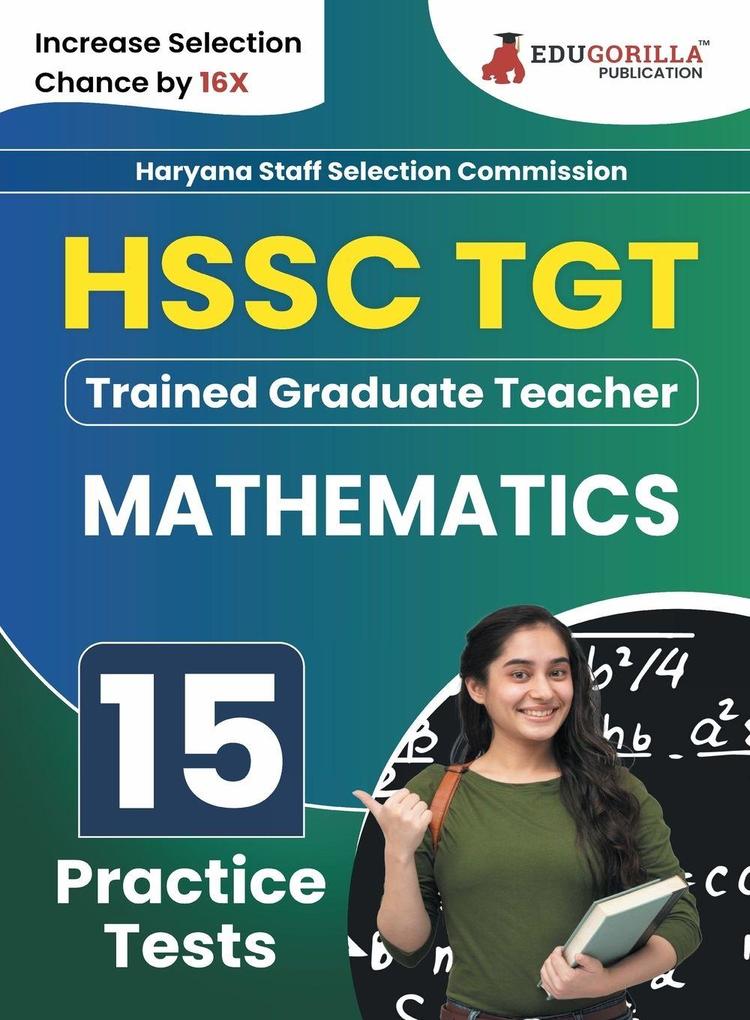HSSC TGT Mathematics Exam Book 2023 (English Edition) | Haryana Staff Selection Commission