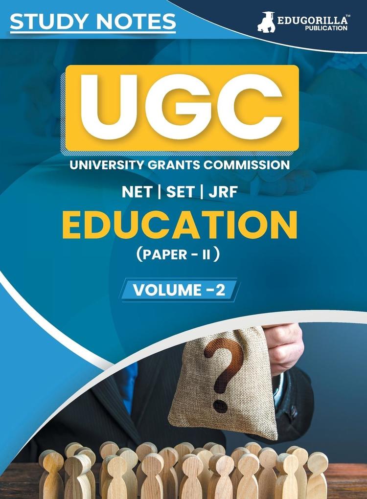 UGC NET Paper II Education (Vol 2) Topic-wise Notes (English Edition) | A Complete Preparation Study Notes with Solved MCQs