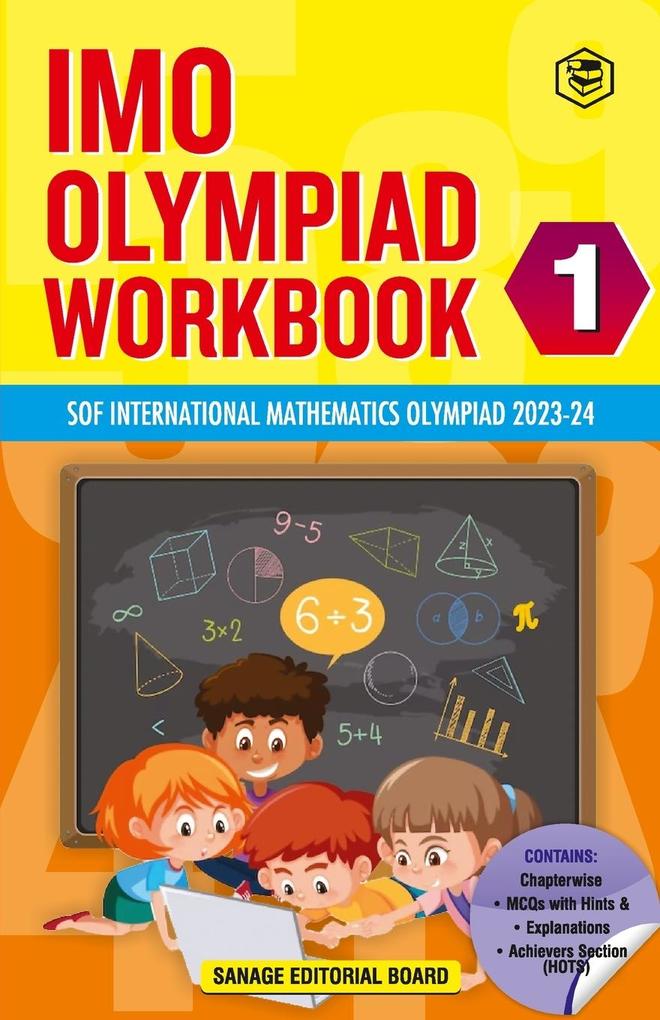 SPH International Mathematics Olympiad (IMO) Workbook for Class 1 - MCQs Previous Years Solved Paper and Achievers Section - SOF Olympiad Preparation Books For 2023-2024 Exam