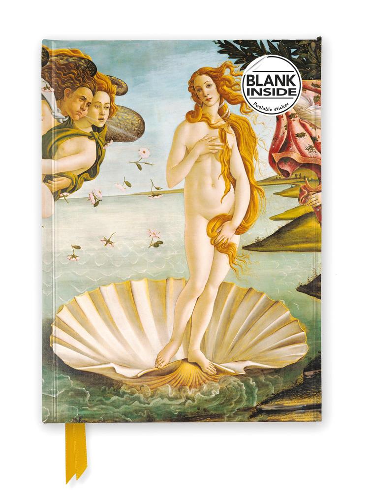 Flame Tree Publishing Sandro Botticelli, The Birth Of Venus (Foiled Blank Journal)