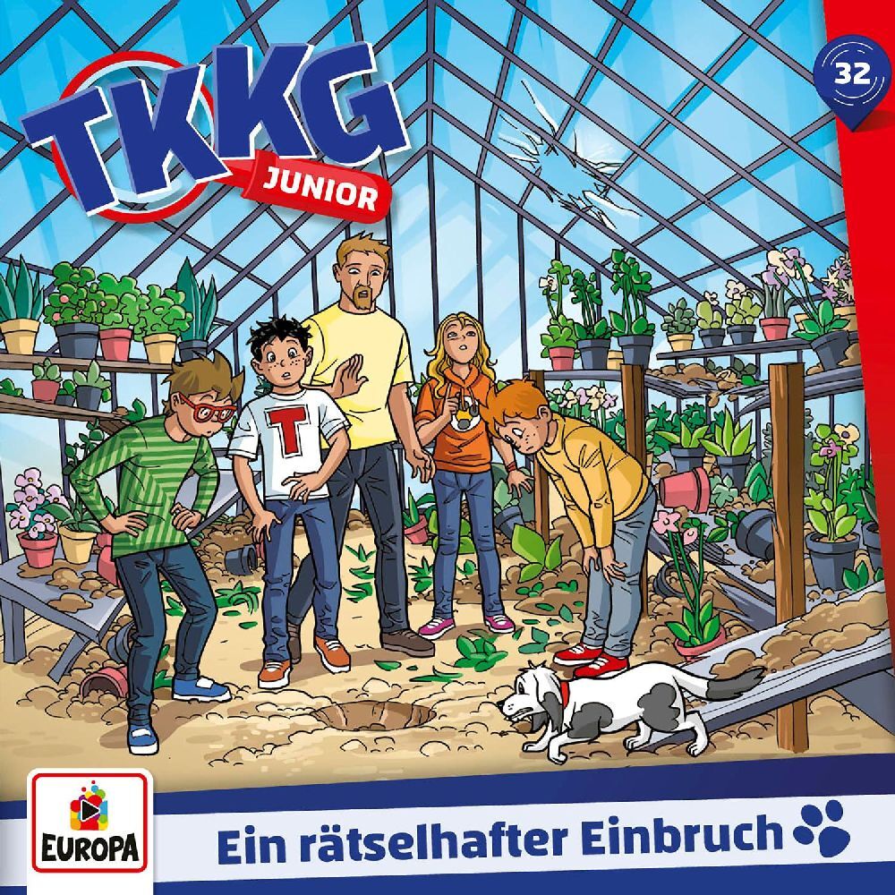 TKKG Junior - Ein rätselhafter Einbruch. Tl.32 1 Audio-CD