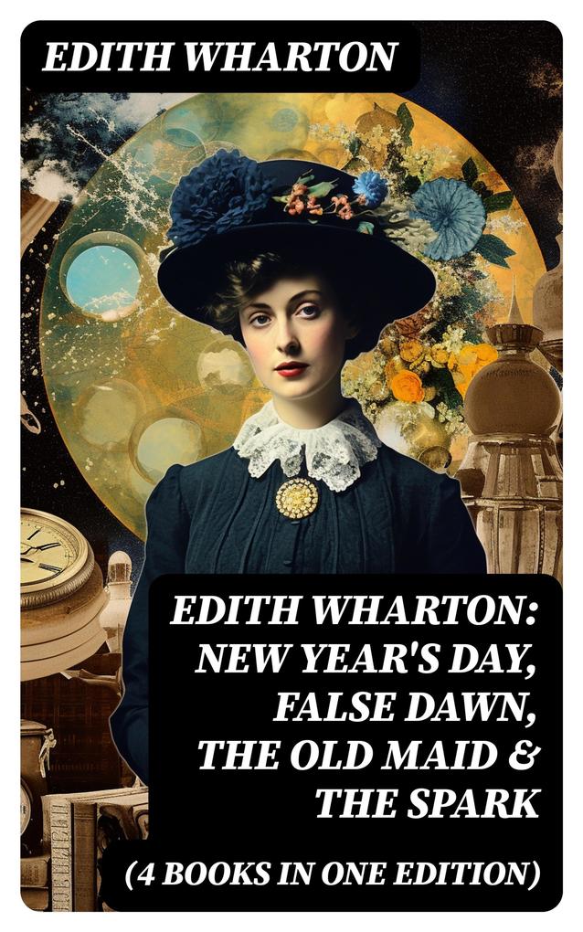 Edith Wharton: New Year‘s Day False Dawn The Old Maid & The Spark (4 Books in One Edition)