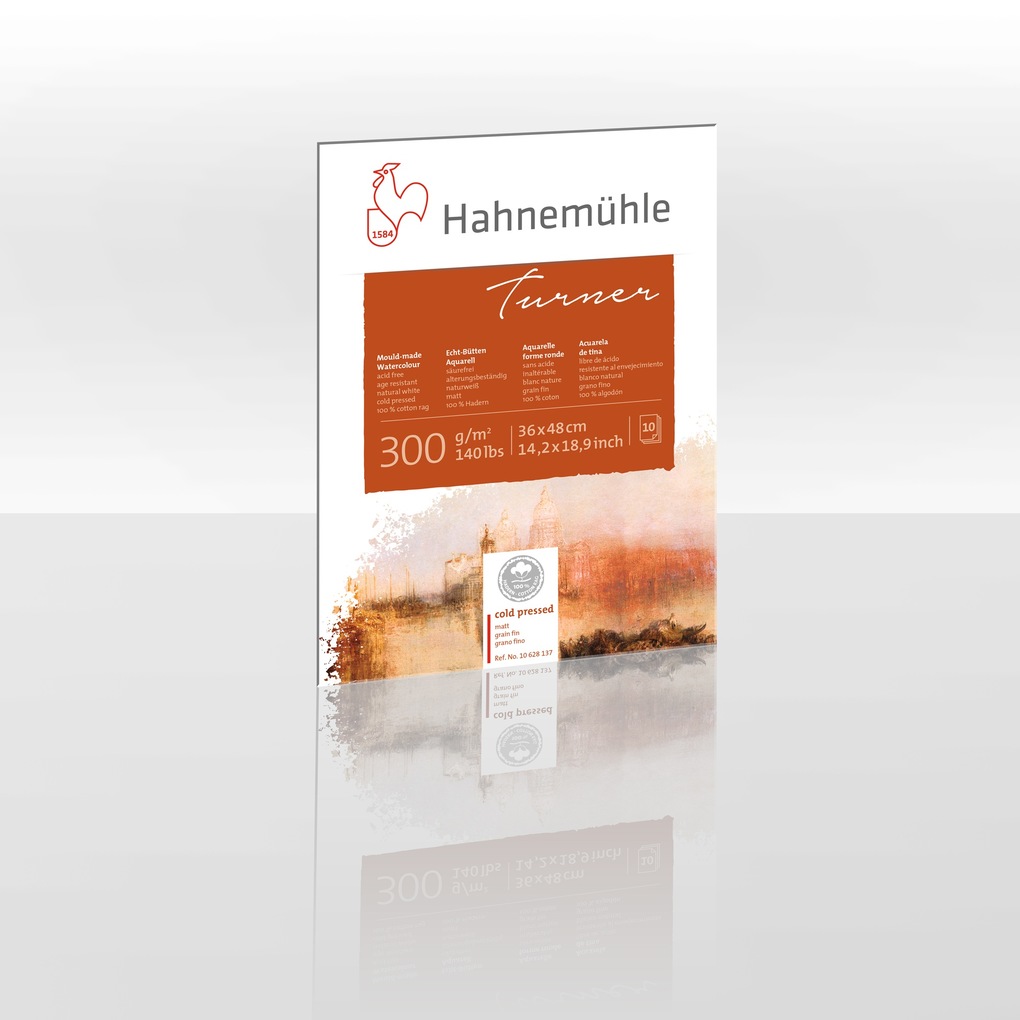 Hahnemühle Papier Turner 36 x 48 cm 300 g/m²
