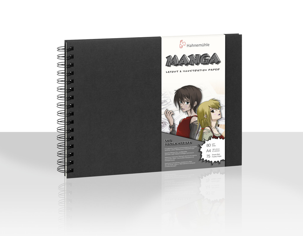 Hahnemühle Papier Mangabuch DIN A4 80 g/m²