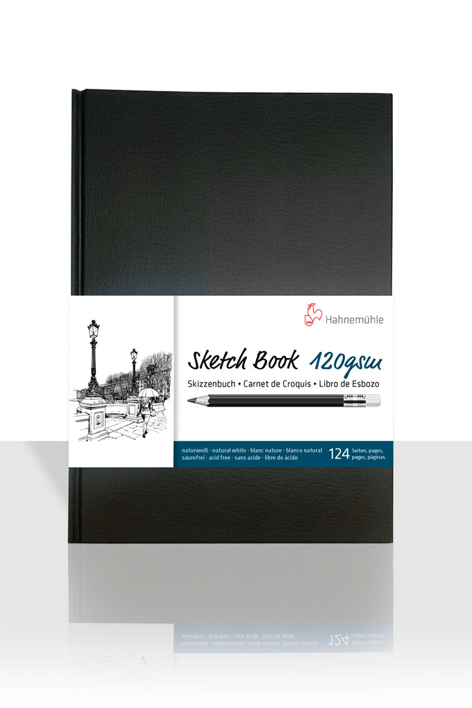 Hahnemühle Papier Sketch Book 120 DIN A 3 Hochformat 120 g/m²