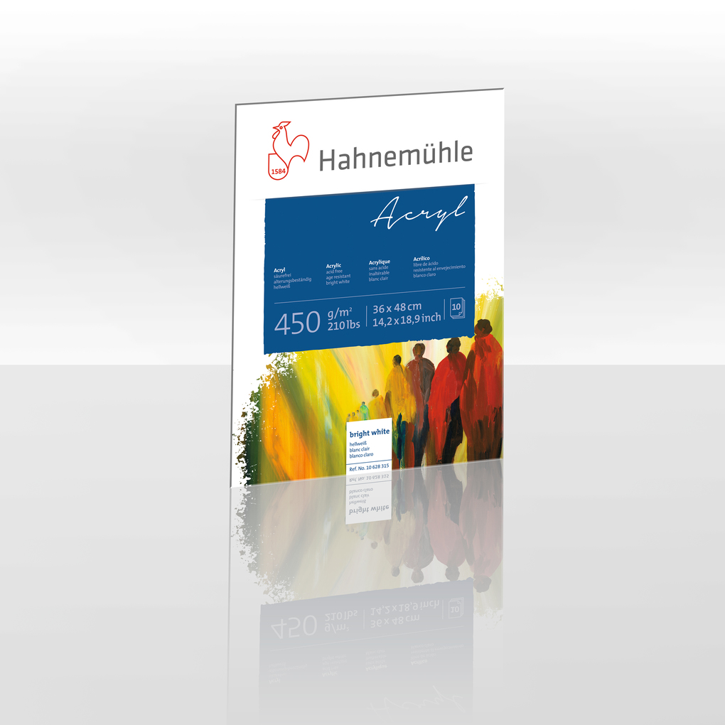 Hahnemühle Papier Acryl 450 36 x 48 cm 450 g/m²