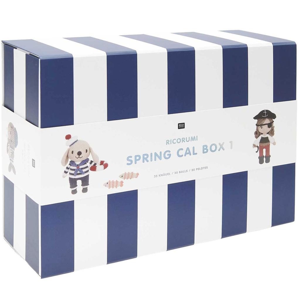 Ricorumi Spring CAL Kit I - Maritime 27x Ricorumi 6x Ricorumi Twinkly Twinkly 1x Ricorumi Neon 1x Ricorumi Lamé