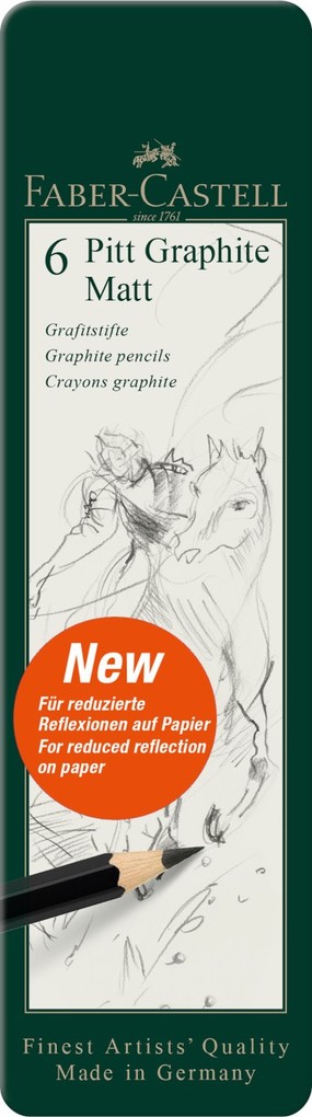 Faber Castell Bleistifte Pitt Graphite Matt