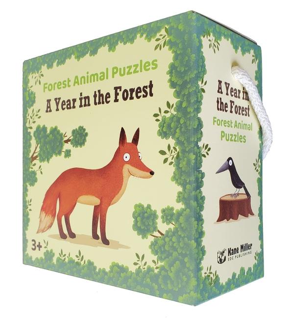 A Year in the Forest Puzzles Forest Animals
