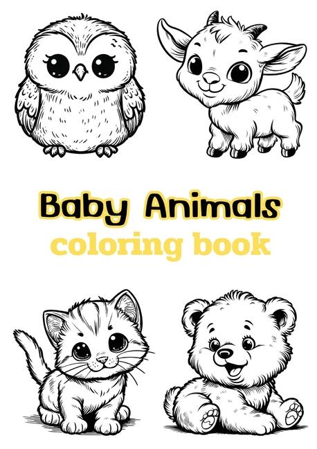 Baby Animals coloring book