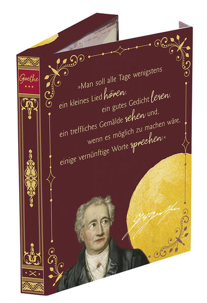 Notizzettelbox 'Goethe'