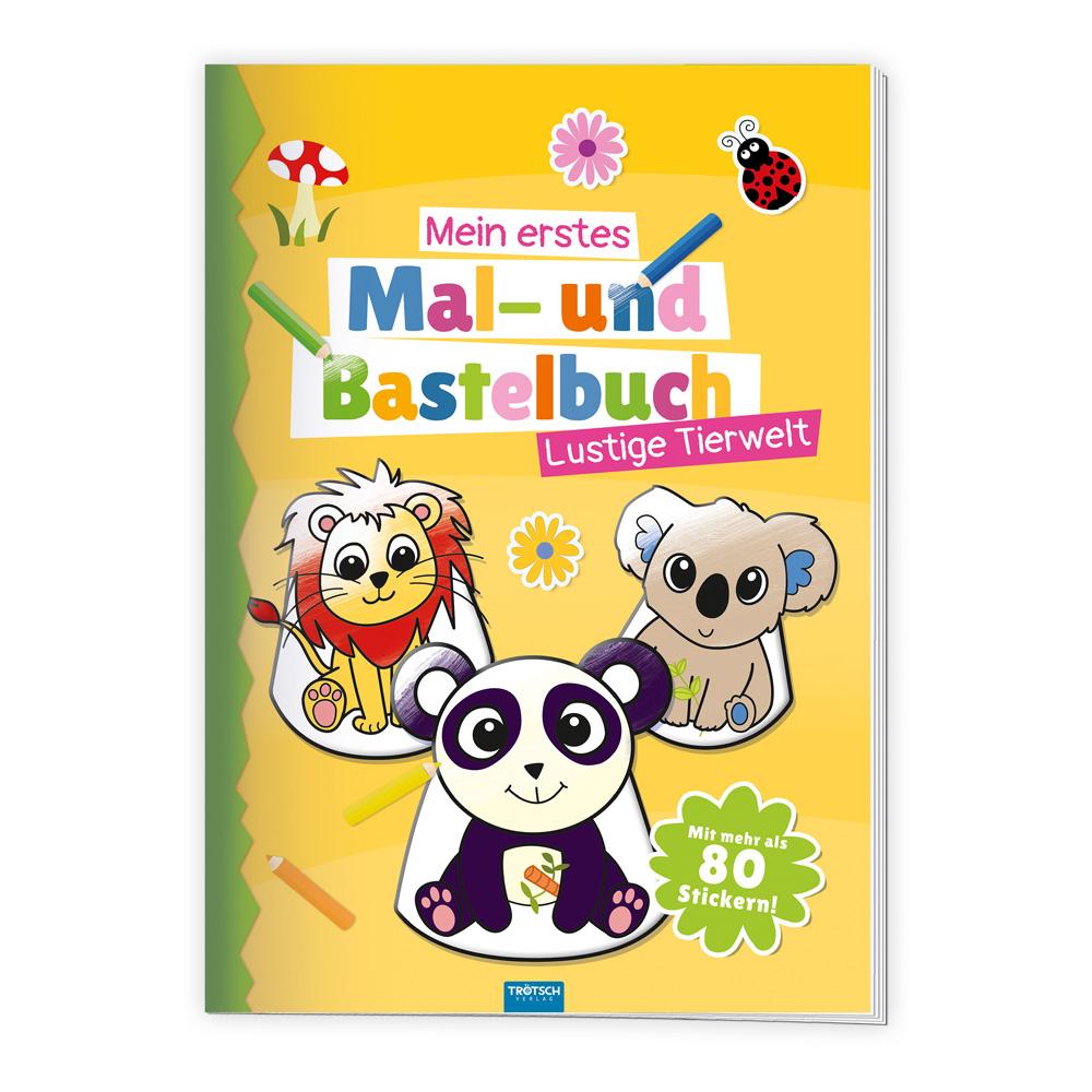 Trötsch Mal- und Bastelbuch - Mein erstes Mal- und Bastelbuch/Lustige Tierwelt