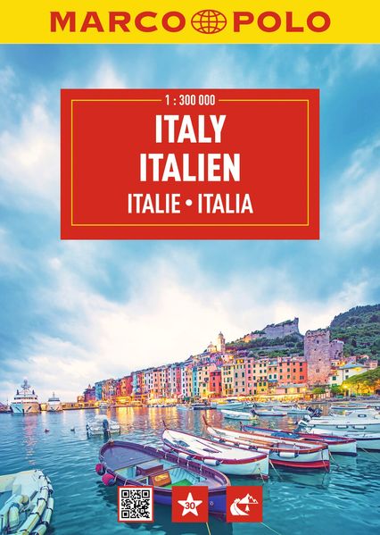 Mairdumont Marco Polo Reiseatlas Italien 1, 300.000