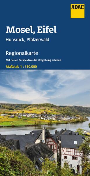 ADAC Regionalkarte 11 Mosel Eifel Hunsrück Pfälzerwald 1:150.000