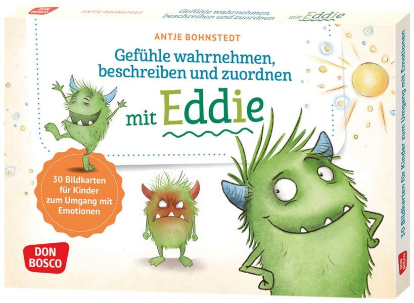 Gefühle wahrnehmen beschreiben und zuordnen mit Eddie