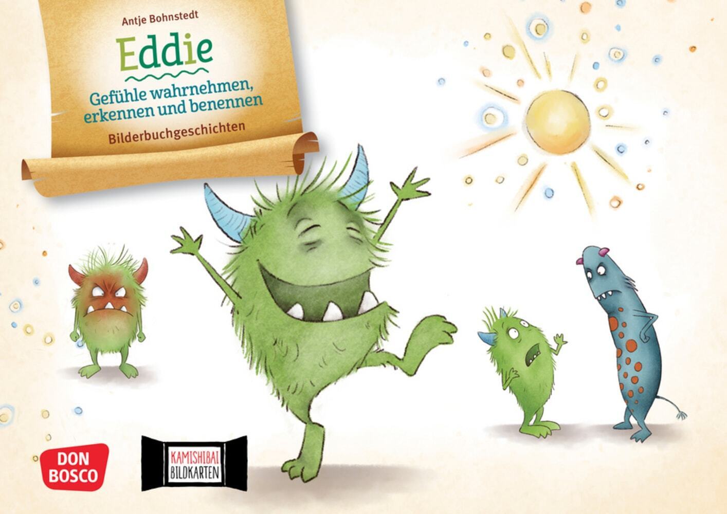 Eddie. Gefühle wahrnehmen erkennen und benennen. Kamishibai Bildkartenset