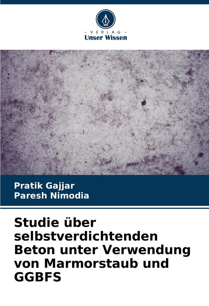 Studie über selbstverdichtenden Beton unter Verwendung von Marmorstaub und GGBFS