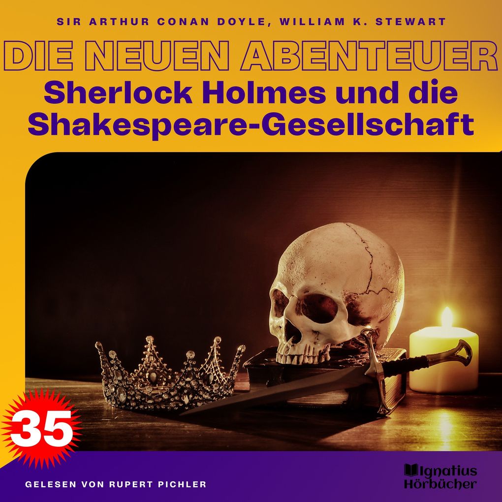 Sherlock Holmes und die Shakespeare-Gesellschaft (Die neuen Abenteuer Folge 35)