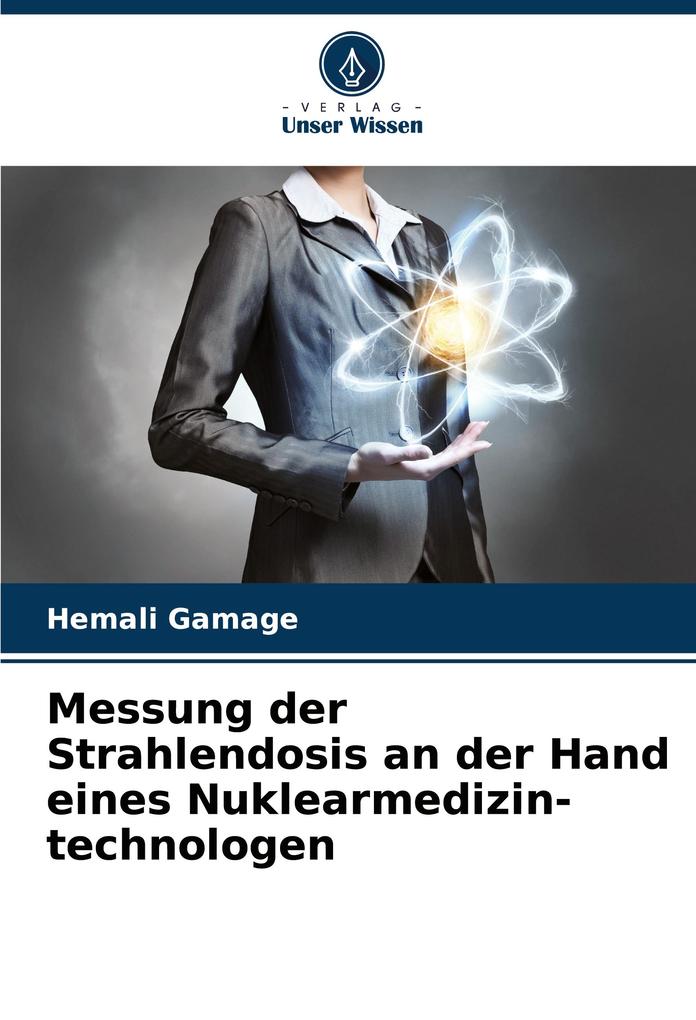 Messung der Strahlendosis an der Hand eines Nuklearmedizin- technologen