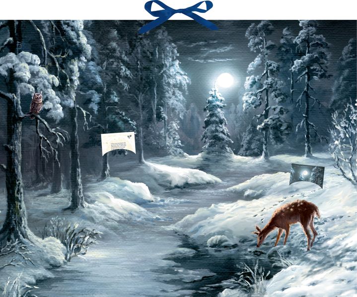 Coppenrath - Liegt nun so still die weite Welt Zettel-Adventskalender