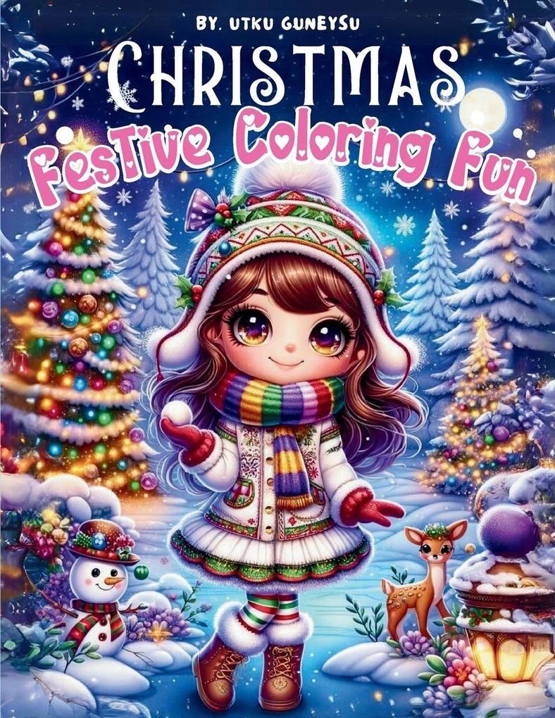 Festive Coloring Fun December Delight all Year Coloring Book