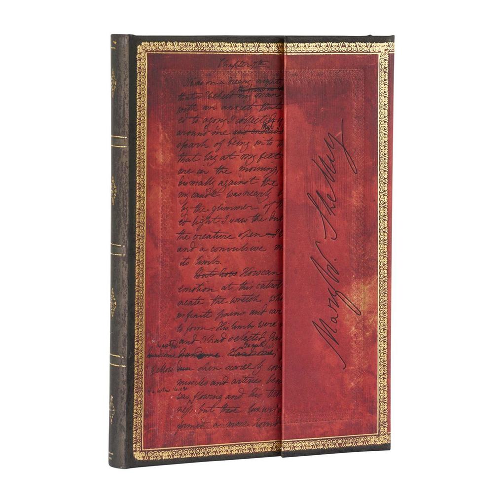 Hamlyn Mary Shelley Frankenstein (Embellished Manuscripts Collection) Midi Lined Hardback Journal (Wrap Closure)