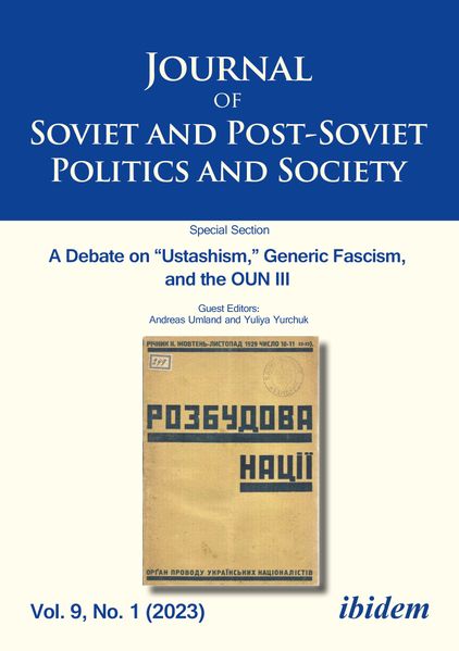 Journal of Soviet and Post-Soviet Politics and Society