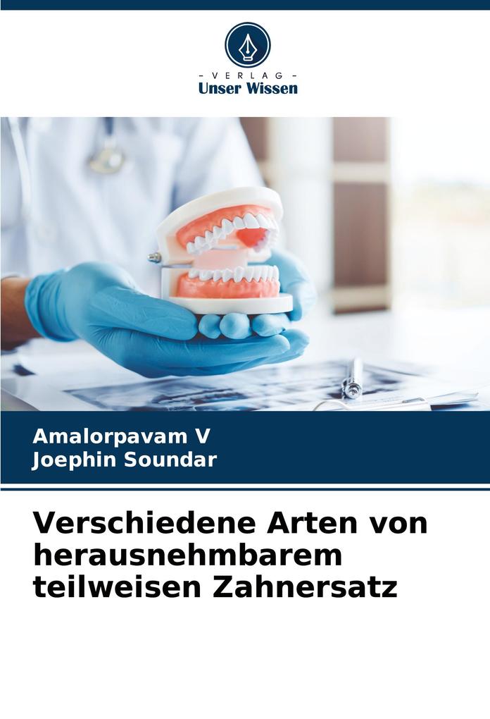 Verschiedene Arten von herausnehmbarem teilweisen Zahnersatz