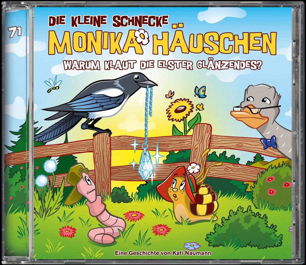 Die kleine Schnecke Monika Häuschen 71: Warum klaut die Elster Glänzendes?